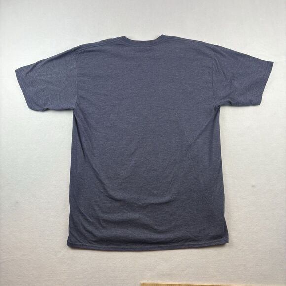 Toyota TRD T Shirt Mens L Heather Gray Blue Short Sleeve - Picture 3 of 6